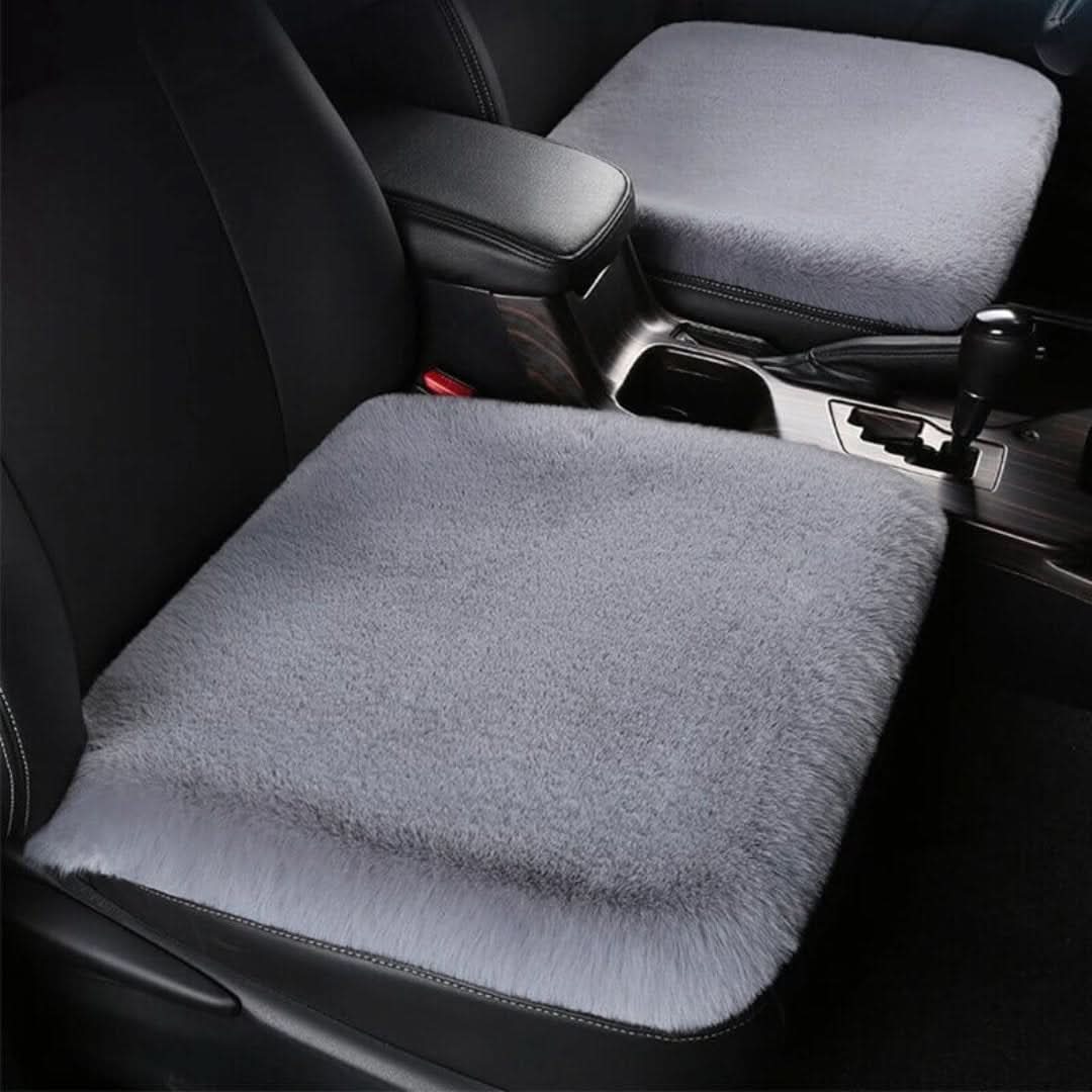 Plush Car Seat Cushion