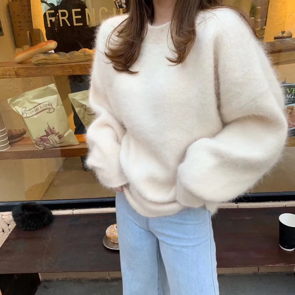 Soft Knitted Women's Jumper Warm and Comfortable