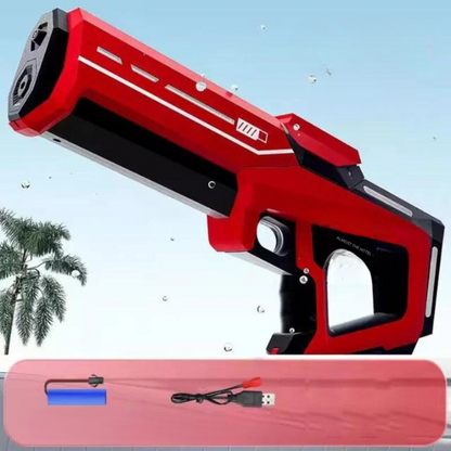 Pistola ad acqua automatica con serbatoio capiente per lunghe battaglie d’acqua