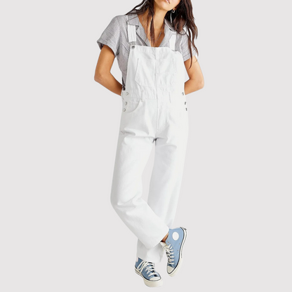 Giada - Denim Dungarees for Women with a Casual Cool Vibe