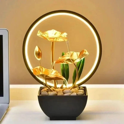 Serenityflow | Illuminated Table Fountain