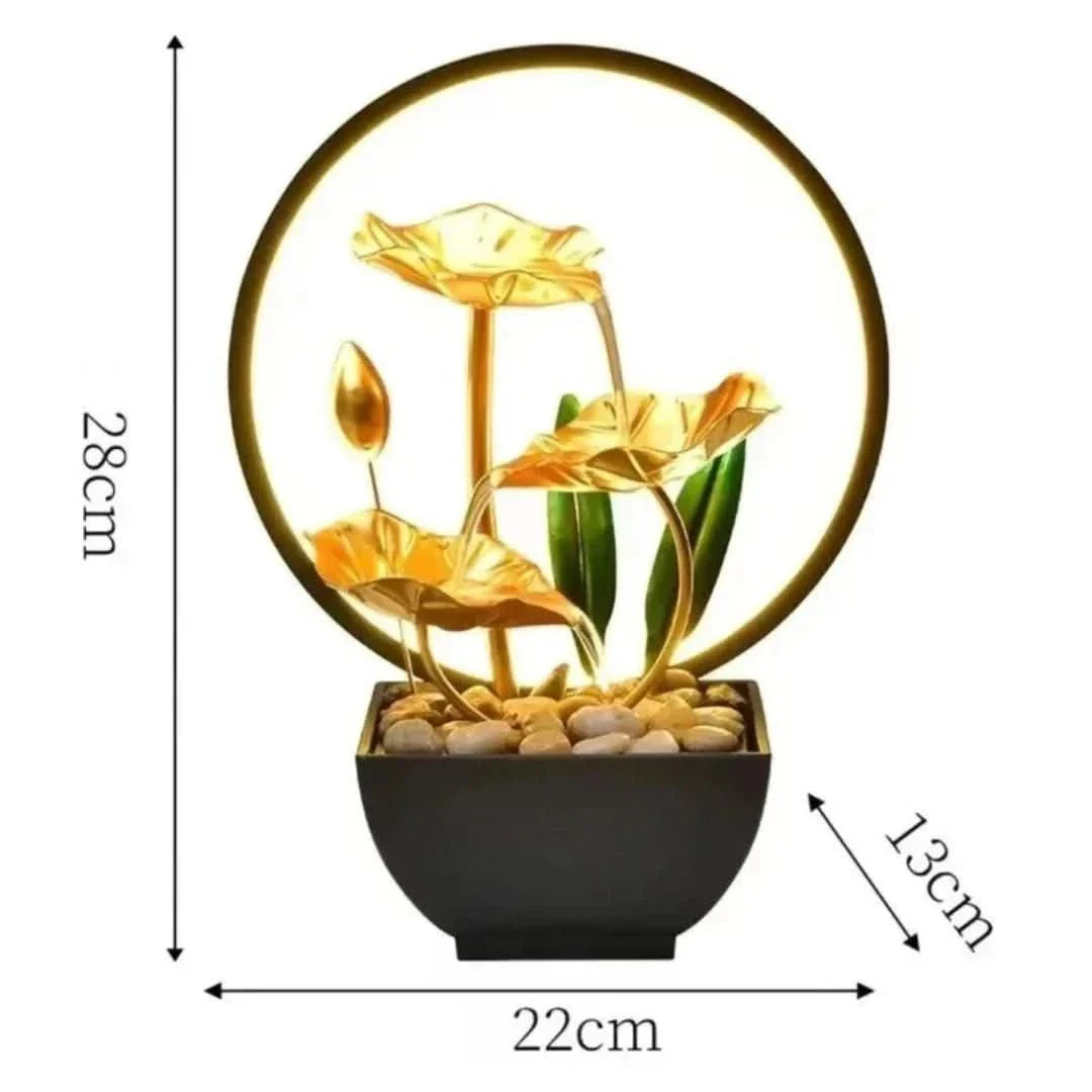 Serenityflow | Illuminated Table Fountain