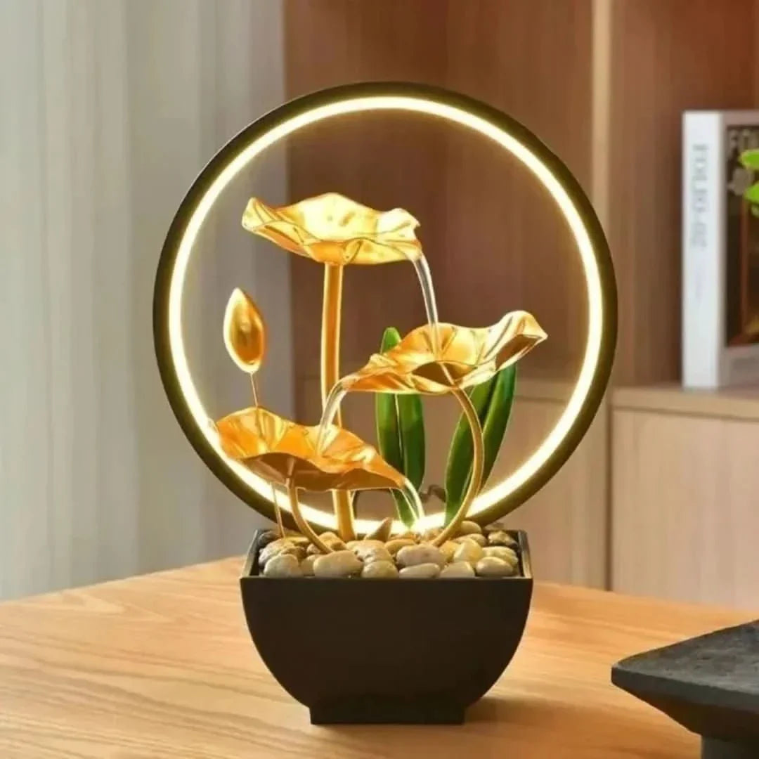 Serenityflow | Illuminated Table Fountain