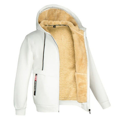 Sherpa | Veste à capuche sans manches en laine pour homme