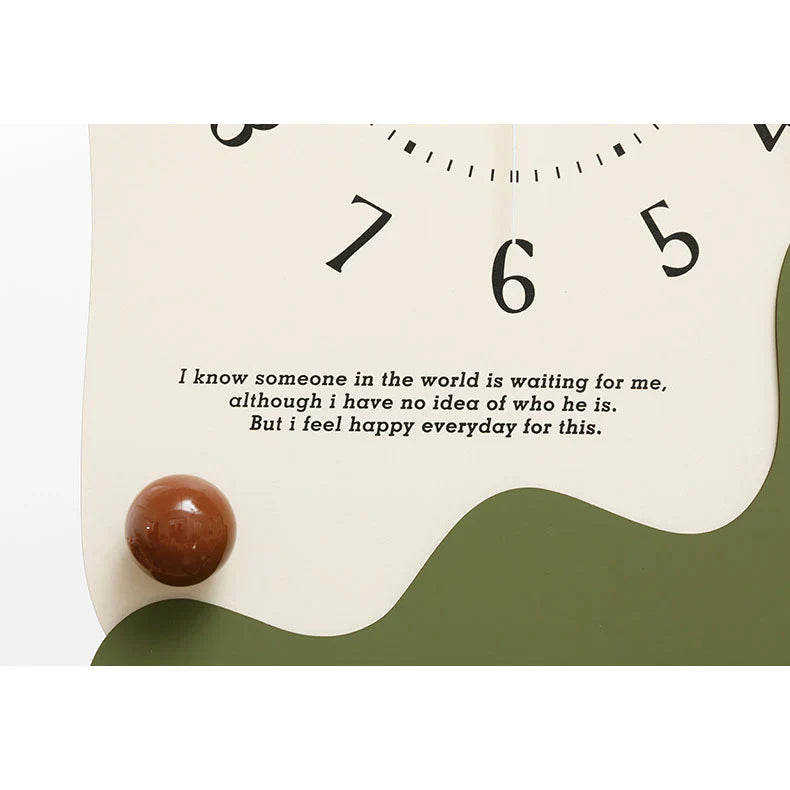 Silent Wooden Desk and Wall Clock - Modern Minimalist Design