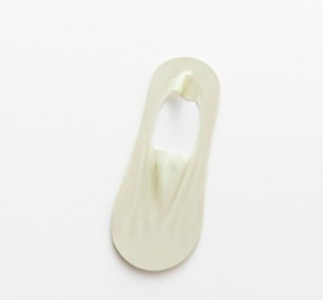 Silk Serene | Transparent Non-Slip Socks