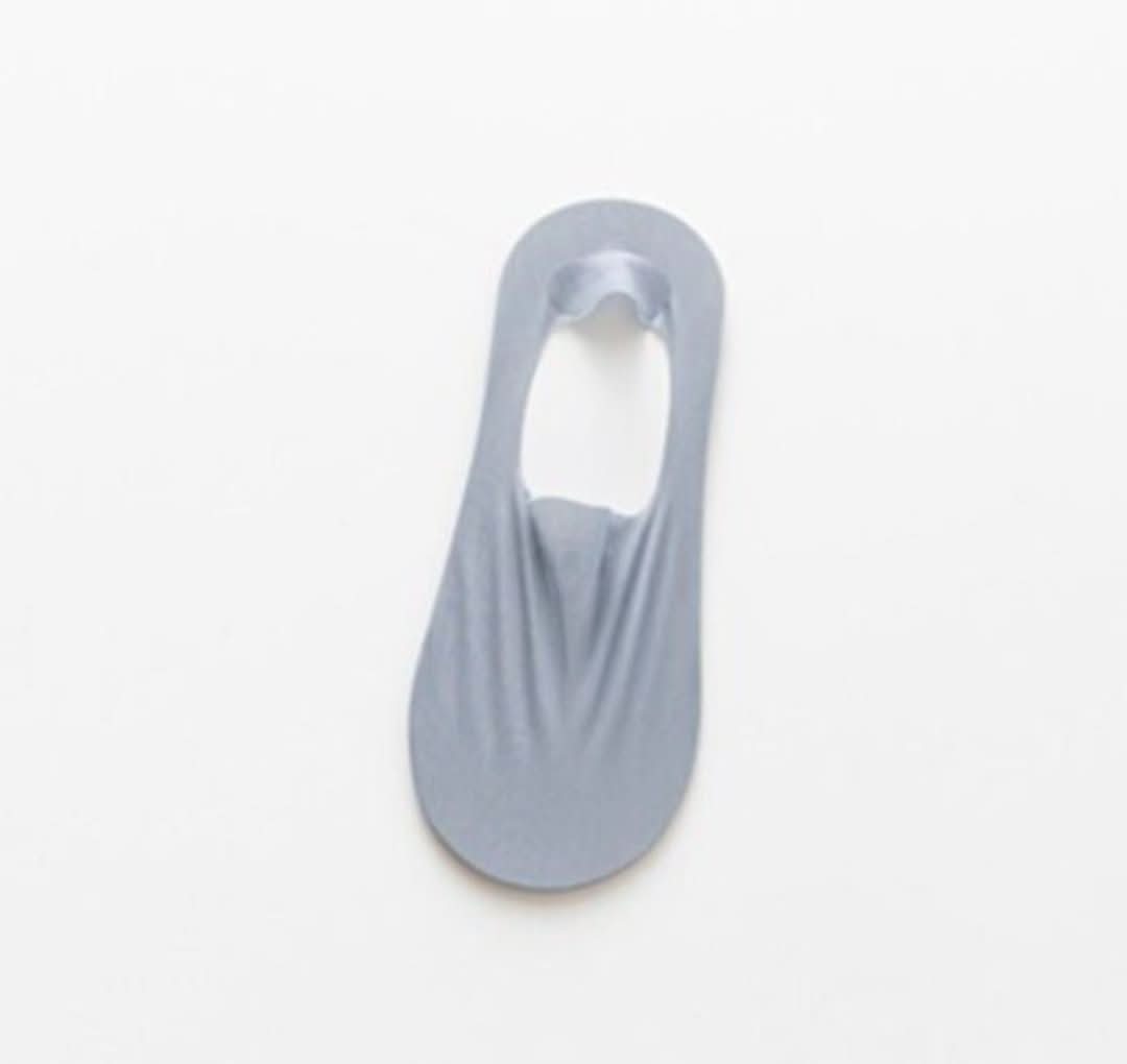 Silk Serene | Transparent Non-Slip Socks
