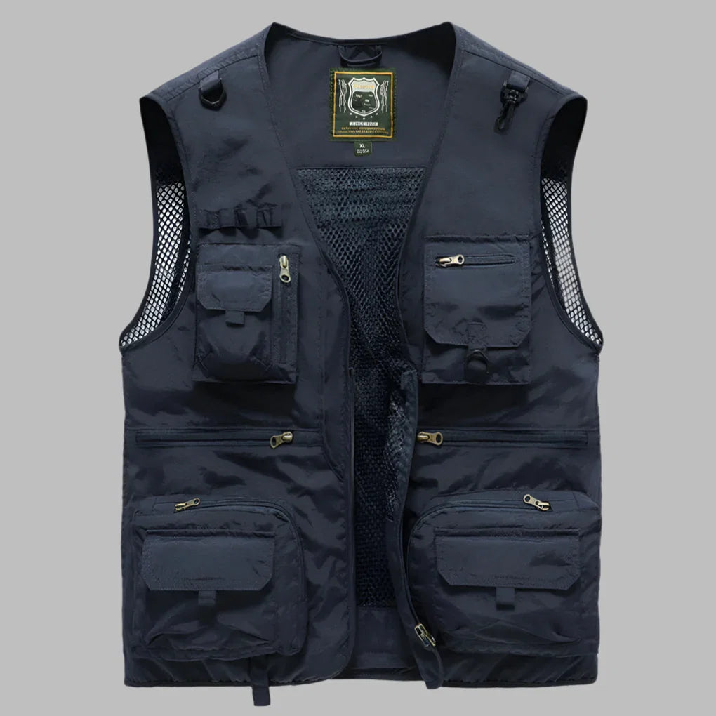 Multi-Pocket Summer Vest