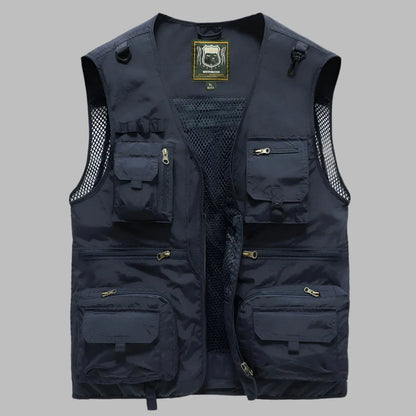 Multi-Pocket Summer Vest