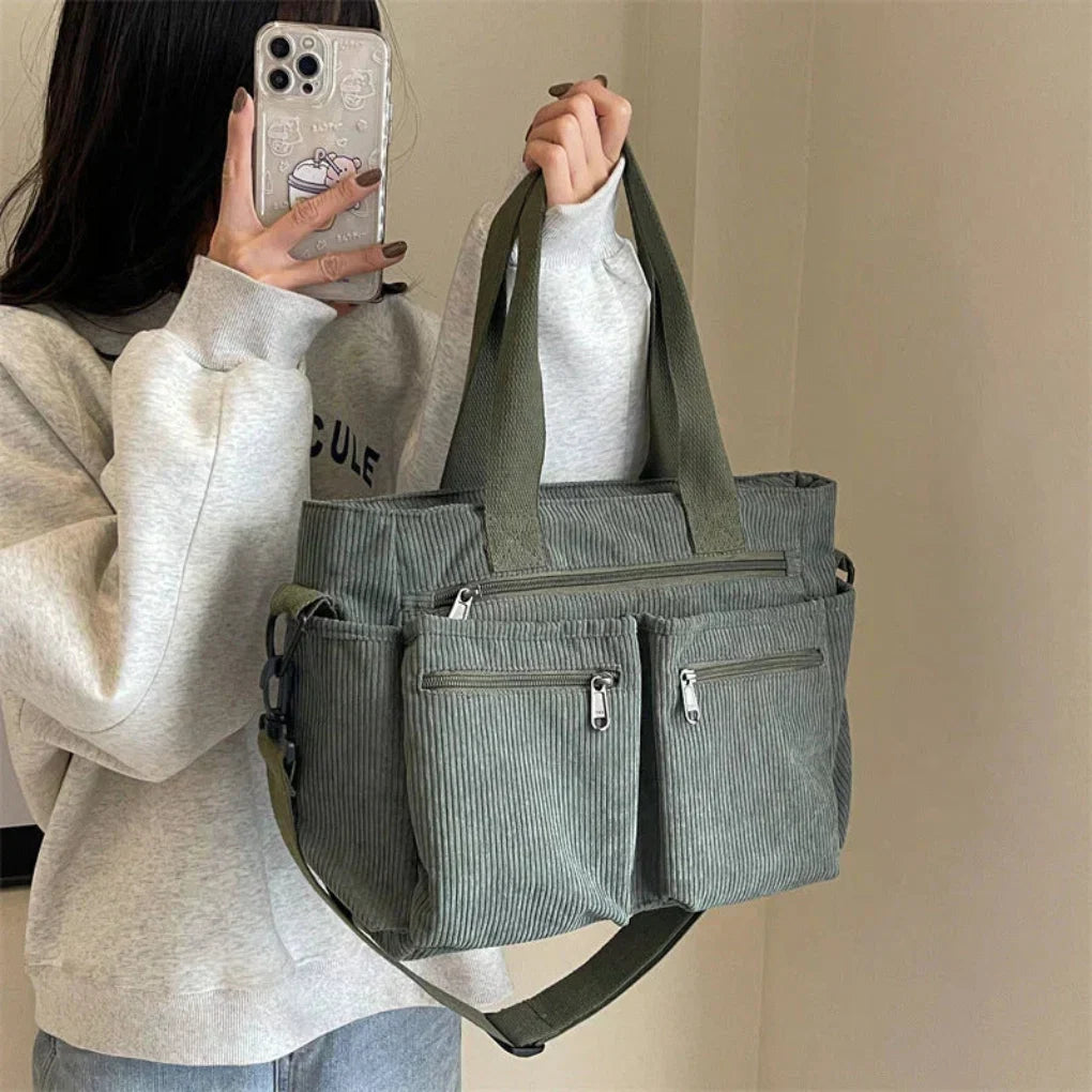 Slim & Functional Dual-Zip Bag