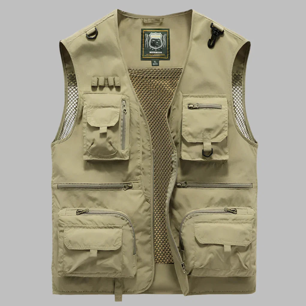 Multi-Pocket Summer Vest