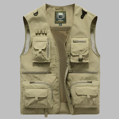 Multi-Pocket Summer Vest