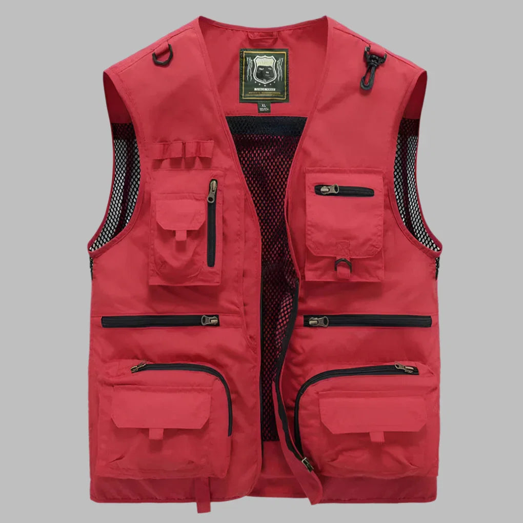 Multi-Pocket Summer Vest