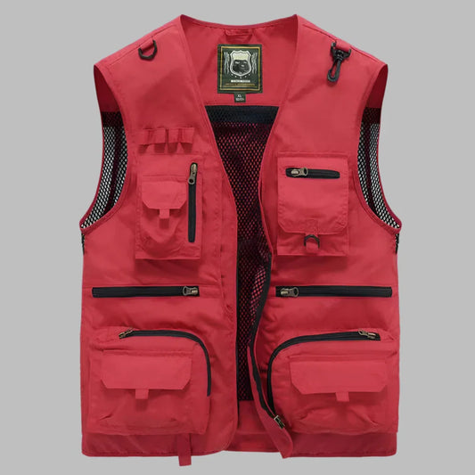 Gilet d’été à poches multiples