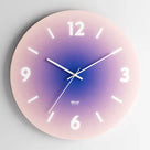 SkyGlow - Relógio de Parede em Vidro de Luxo - Inspiração Celeste Única - Elegância Intemporal