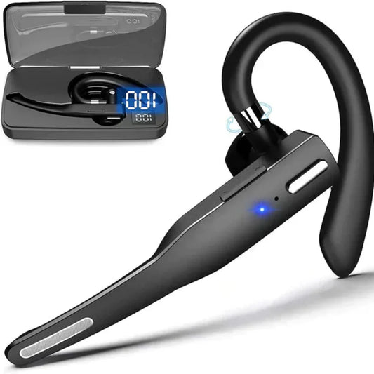 Auriculares con cancelación de ruido Bluetooth 5.1 con micrófono dual para hombres