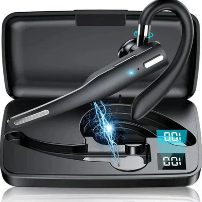 Bluetooth 5.1 Noise Cancelling Headset with Dual Microphone for Men