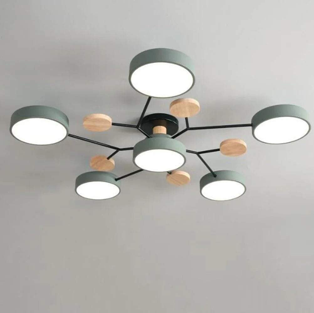 Modern halo LED ceiling light
