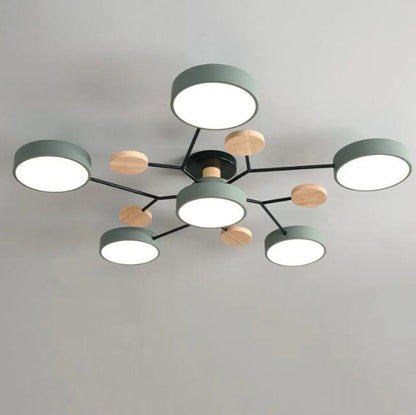 Modern halo LED ceiling light