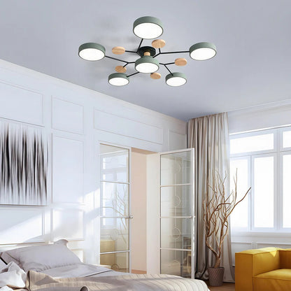 Modern halo LED ceiling light