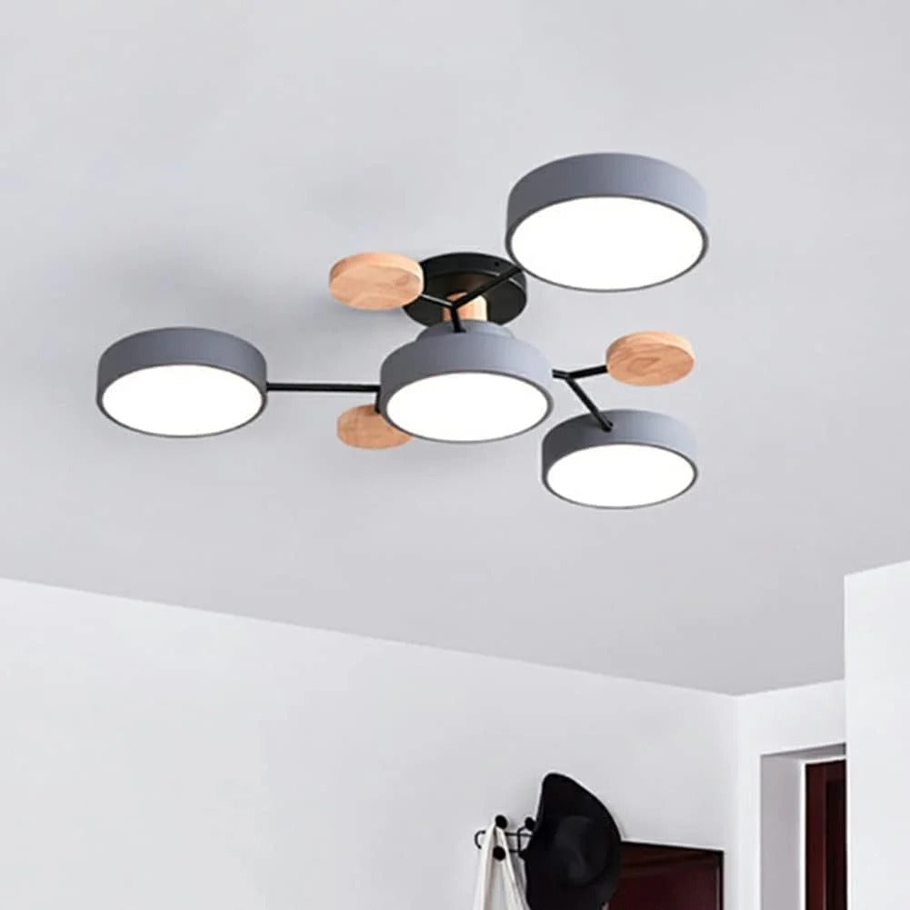 Modern halo LED ceiling light