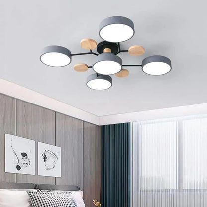 Modern halo LED ceiling light