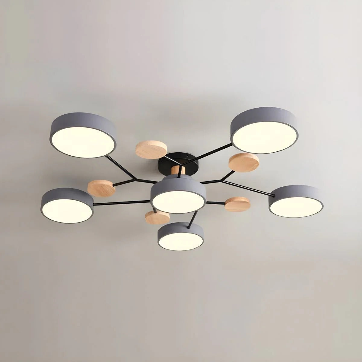 Modern halo LED ceiling light