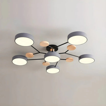 Modern halo LED ceiling light