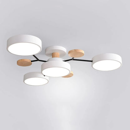 Modern halo LED ceiling light