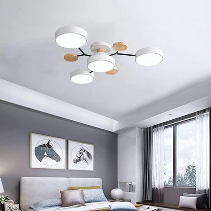 Modern halo LED ceiling light