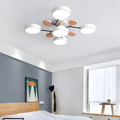 Modern halo LED ceiling light
