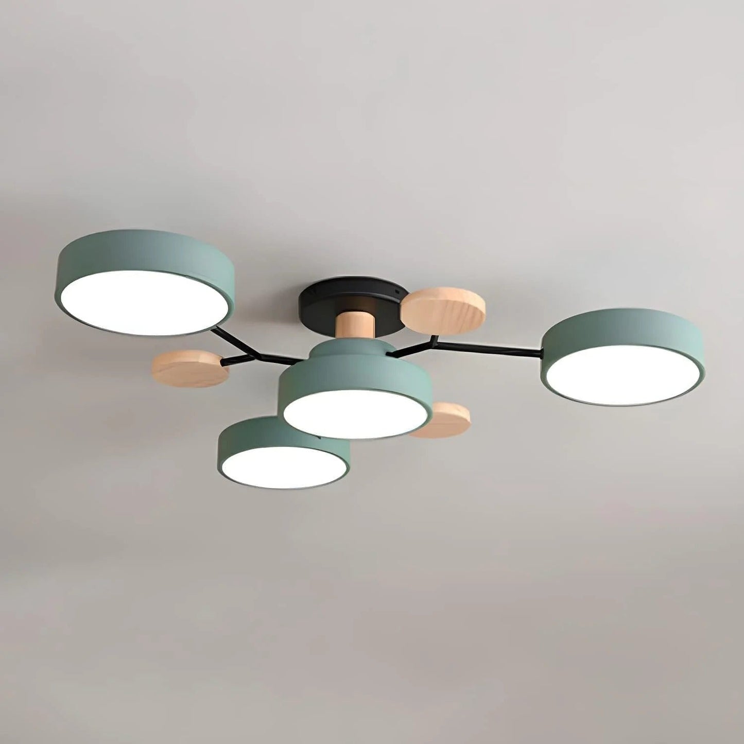 Modern halo LED ceiling light