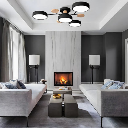 Modern halo LED ceiling light