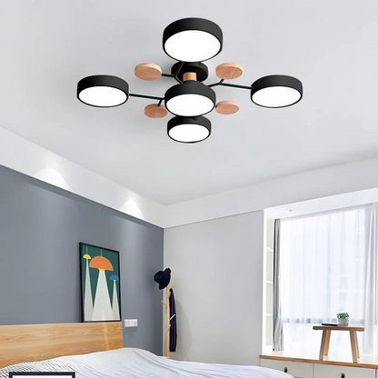 Modern halo LED ceiling light
