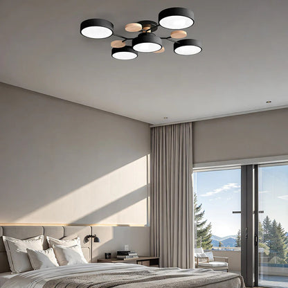 Modern halo LED ceiling light