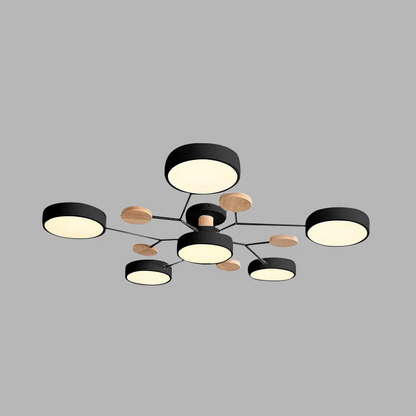 Modern halo LED ceiling light