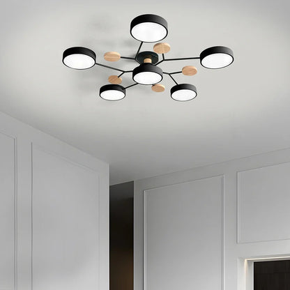 Modern halo LED ceiling light