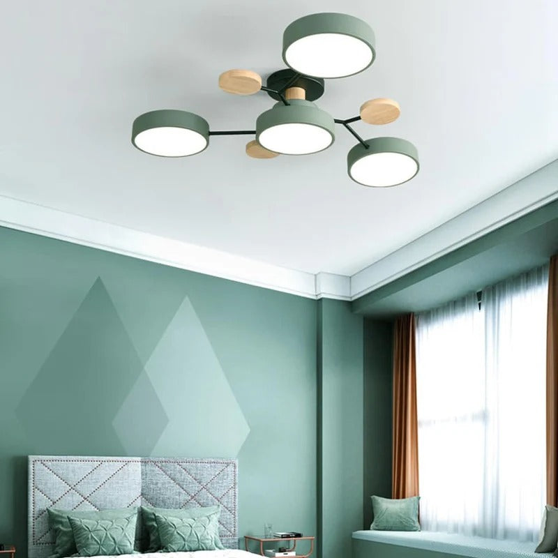 Modern halo LED ceiling light