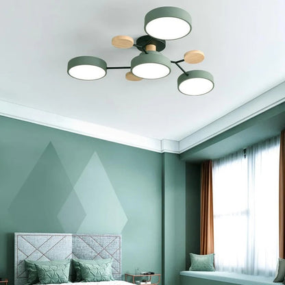 Modern halo LED ceiling light