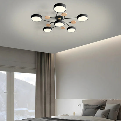 Modern halo LED ceiling light