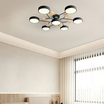 Modern halo LED ceiling light
