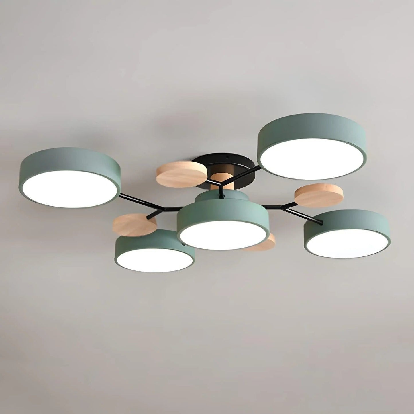 Modern halo LED ceiling light