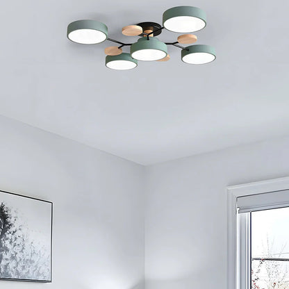 Modern halo LED ceiling light