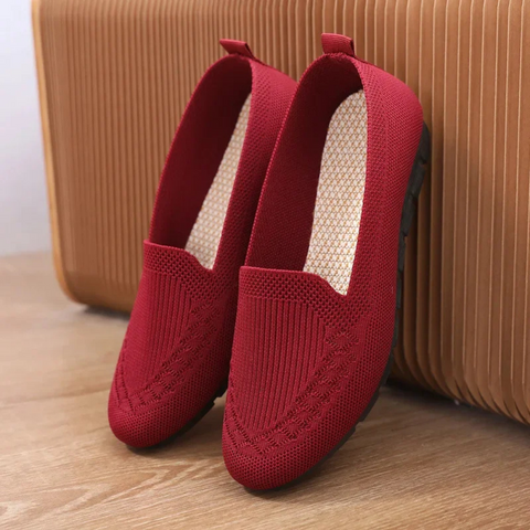 Zapatos ortopédicos planos casuales para mujer