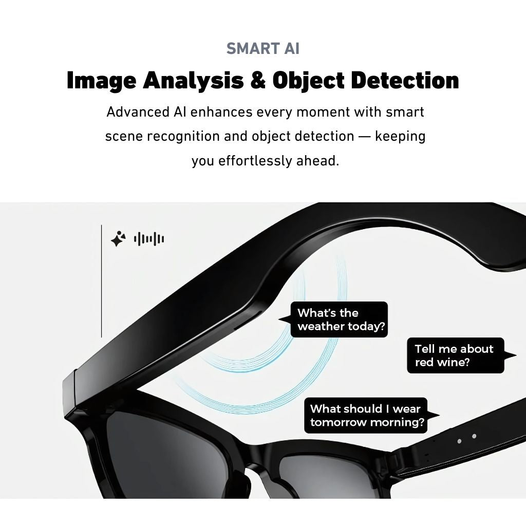 VisionX-smartbril – slimme bril met camera en audio in een stijlvol ontwerp
