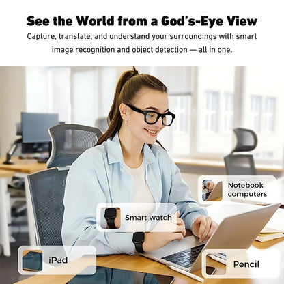 VisionX-smartbril – slimme bril met camera en audio in een stijlvol ontwerp