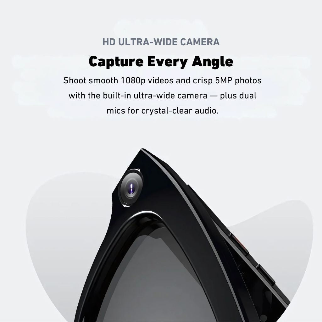 VisionX-smartbril – slimme bril met camera en audio in een stijlvol ontwerp