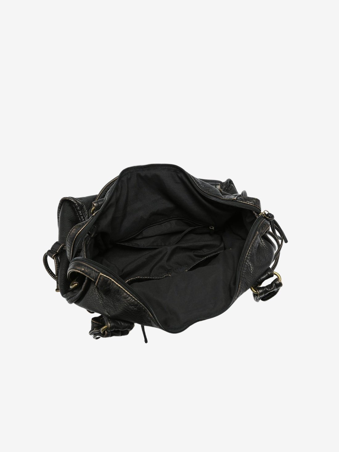 Ladies' Spacious Handbag with Adjustable Shoulder Strap and Zip
