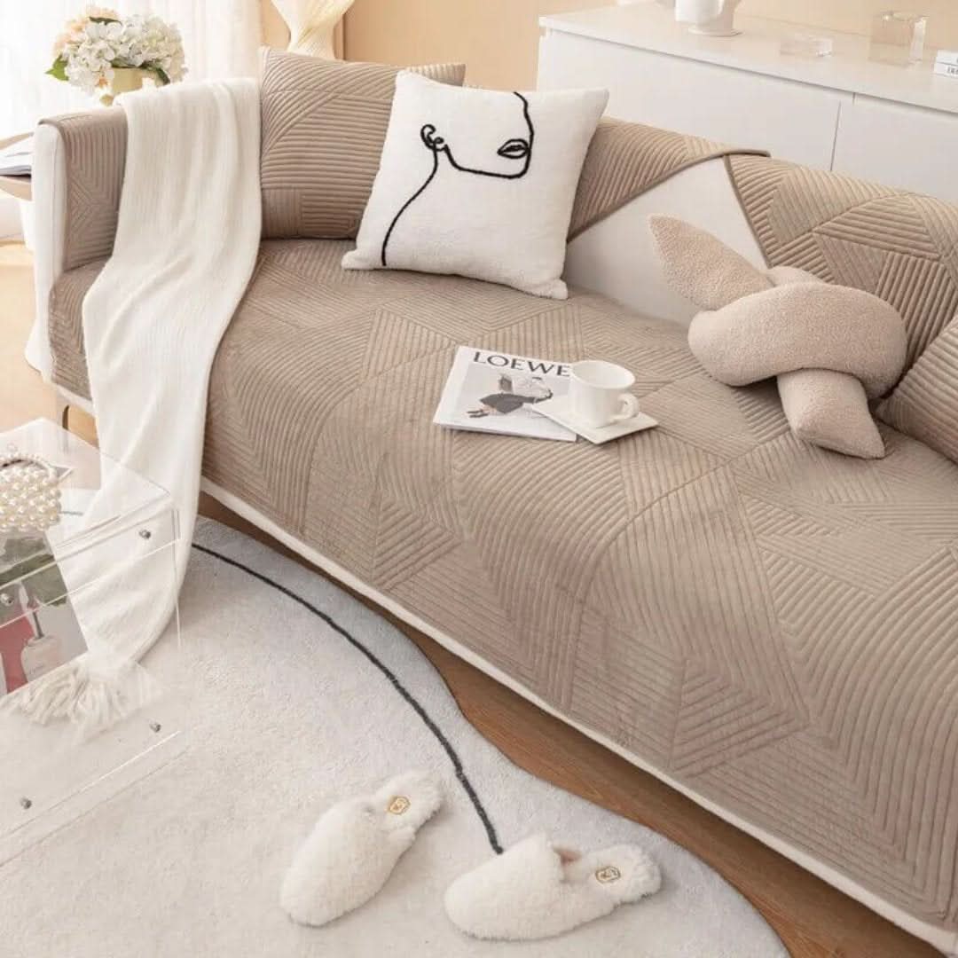 Fundas de sofá de felpa de lujo