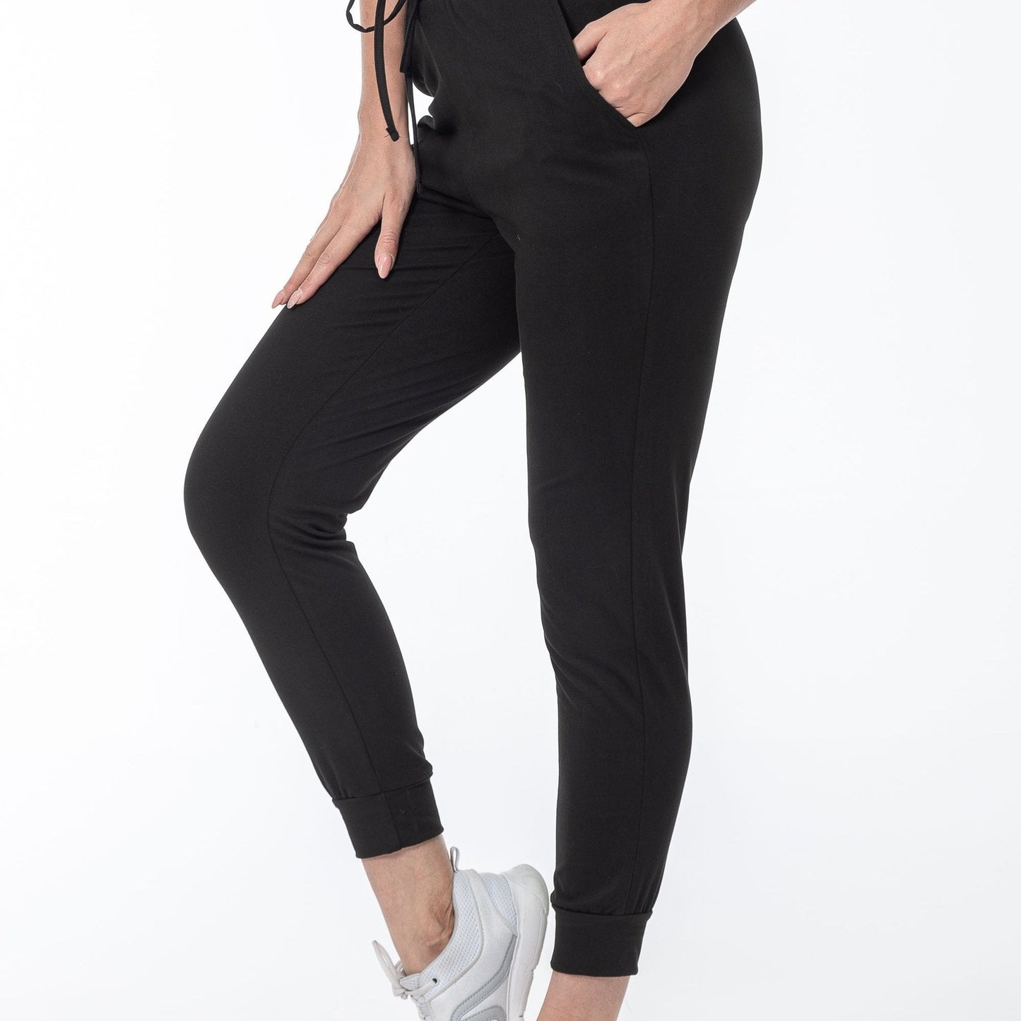 Sophie | Pantalon de course décontracté uni avec poche
